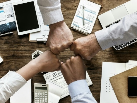 Une équipe qui partage les mêmes valeurs et les mêmes objectifs